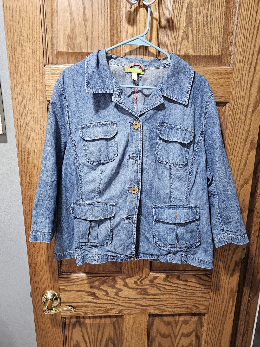 Denim Utility Jacket - Blue